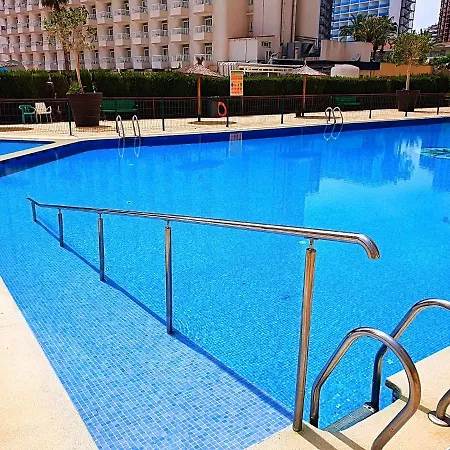 One Bedroom Flat With Shared Pool In Acuarium II Benidorm Buitenkant foto